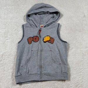 Vintage Main Street by Disney Winnie the Pooh Zip Up Kids Vest